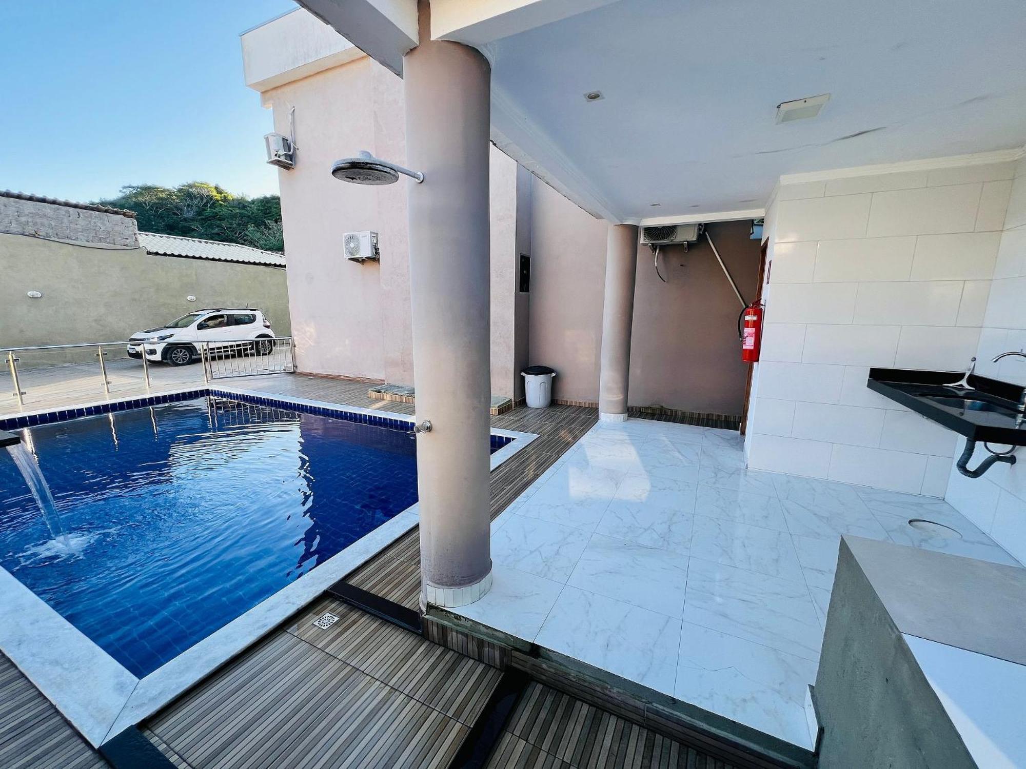 Apto 2/4 500m Da Praia De Taperpuan Apartment *