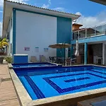 700M Da Praia; 2 Suites; Wifi 300 Mbs; Piscina; Churrasqueira; Estacionamento Gratuito 1 Carro