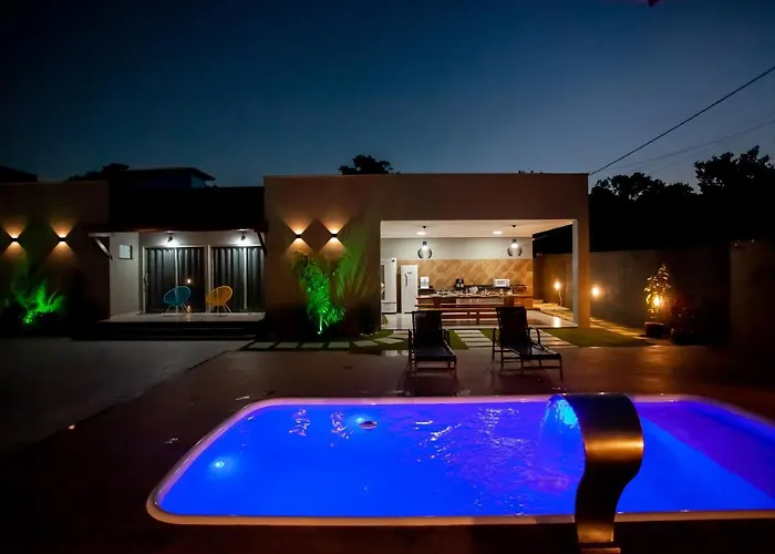 Kalug - Villa particular com estúdios, Piscina, Área gourmet completa e Wi-fi 350mbps em Arraial D\'Ajuda