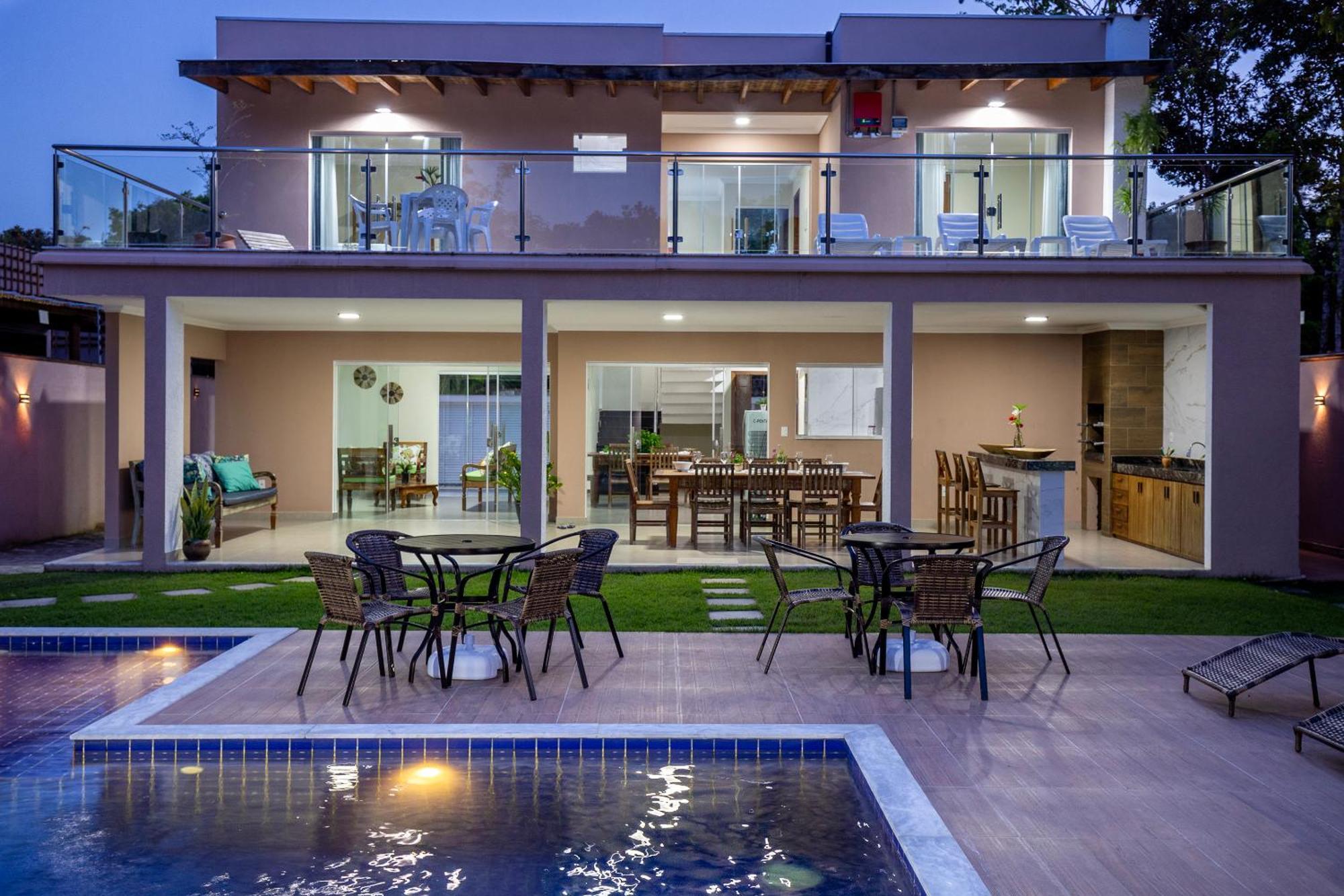 Kalug - Casa Espacosa Com 4 Quartos, Piscina Privativa, Area Gourmet, Garagem E Maquina De Lavar Casa de férias