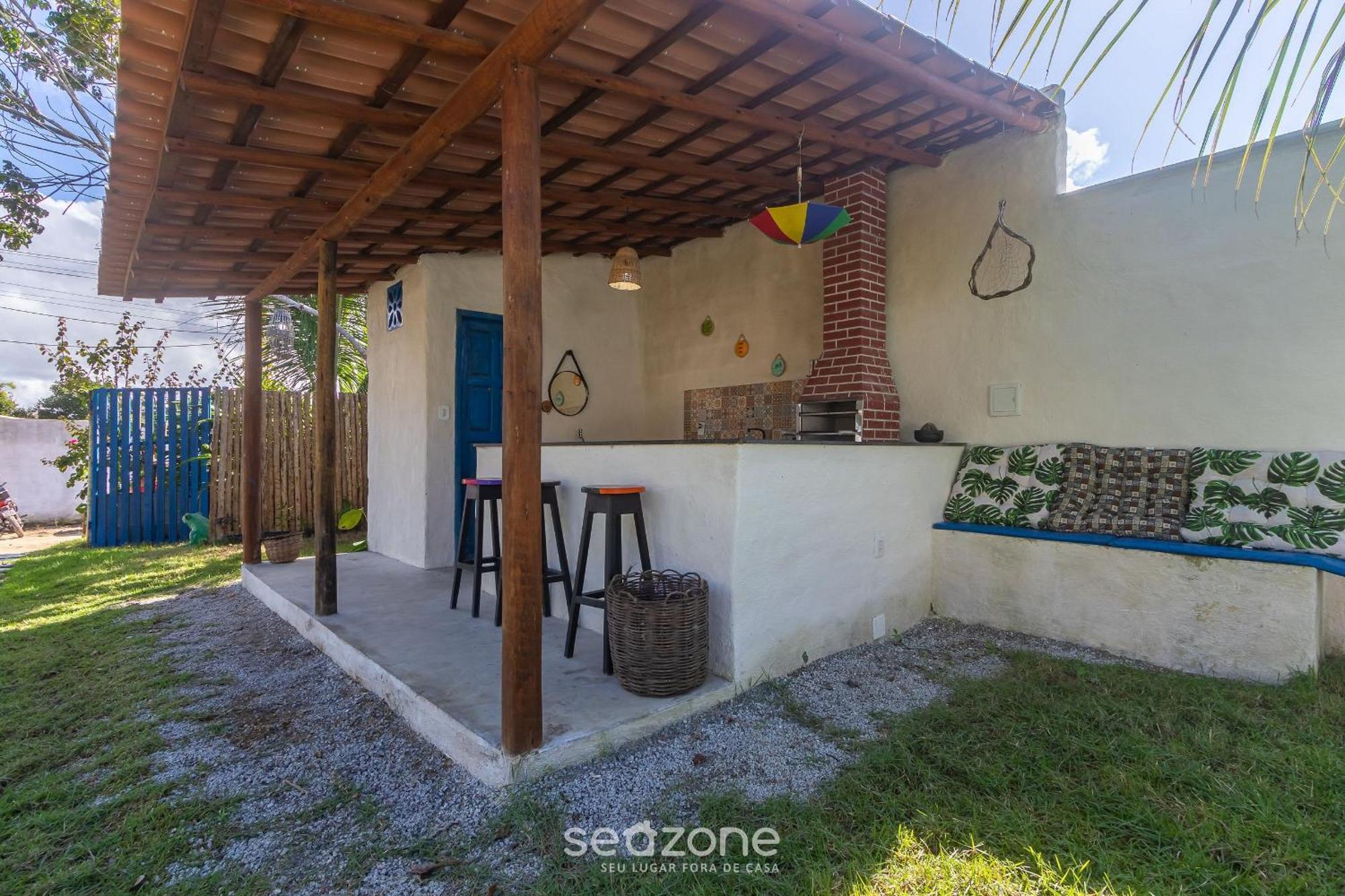 Casa Privativa Perto Da Praia Taperapuan - Rsb131 *
