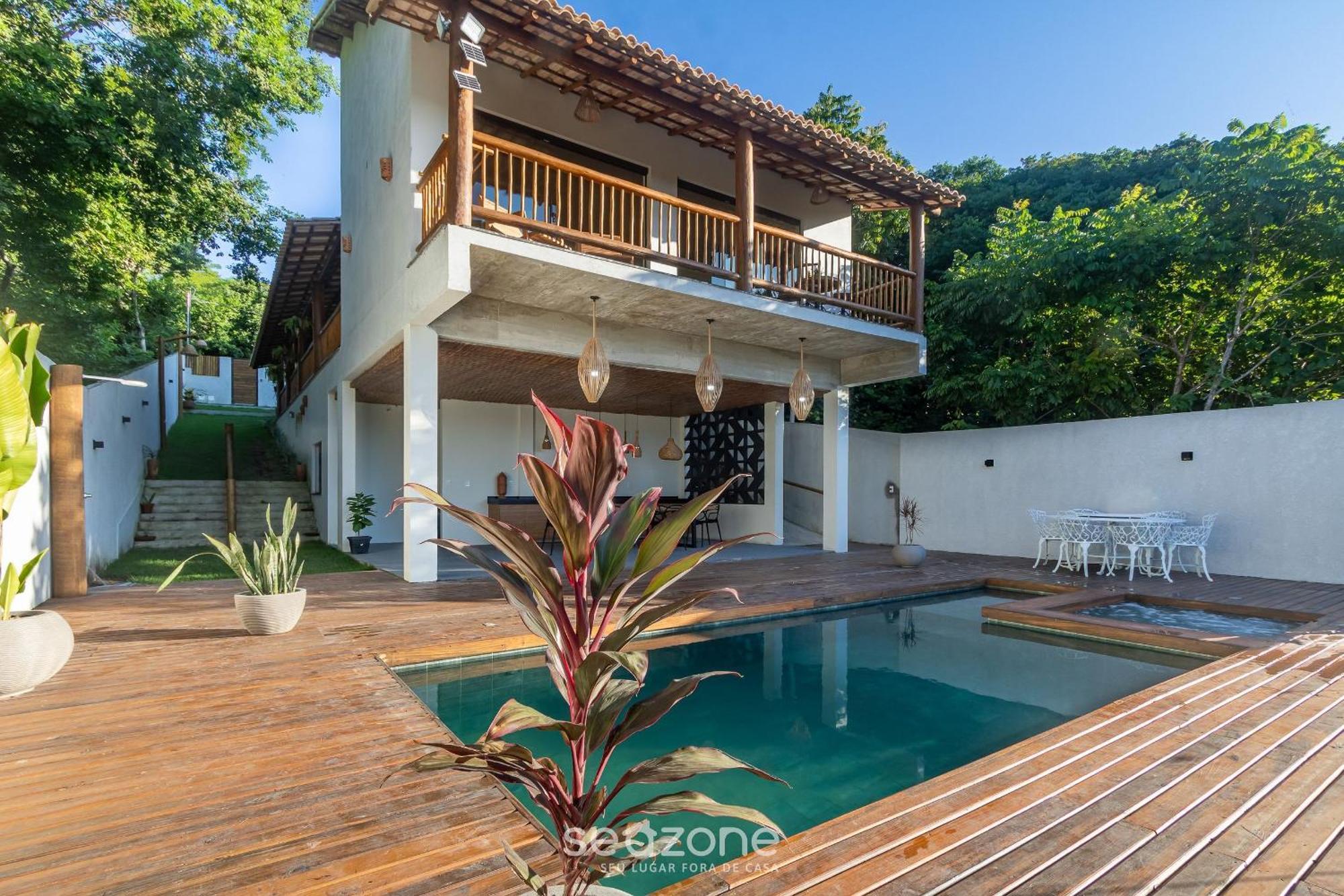Holiday home Bela Casa Com Piscina Em Arraial D'ajuda Lvl001 *