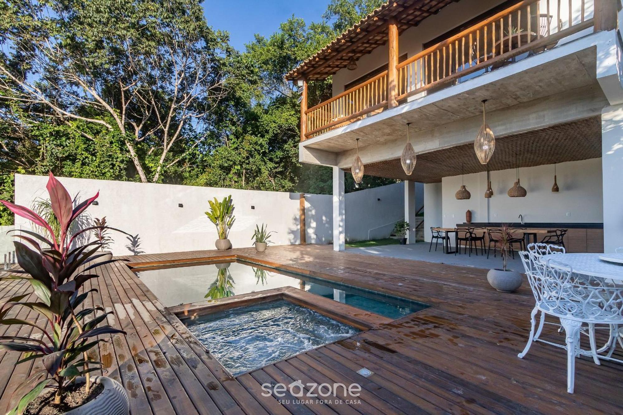 Bela Casa Com Piscina Em Arraial D'ajuda Lvl001 * Porto Seguro