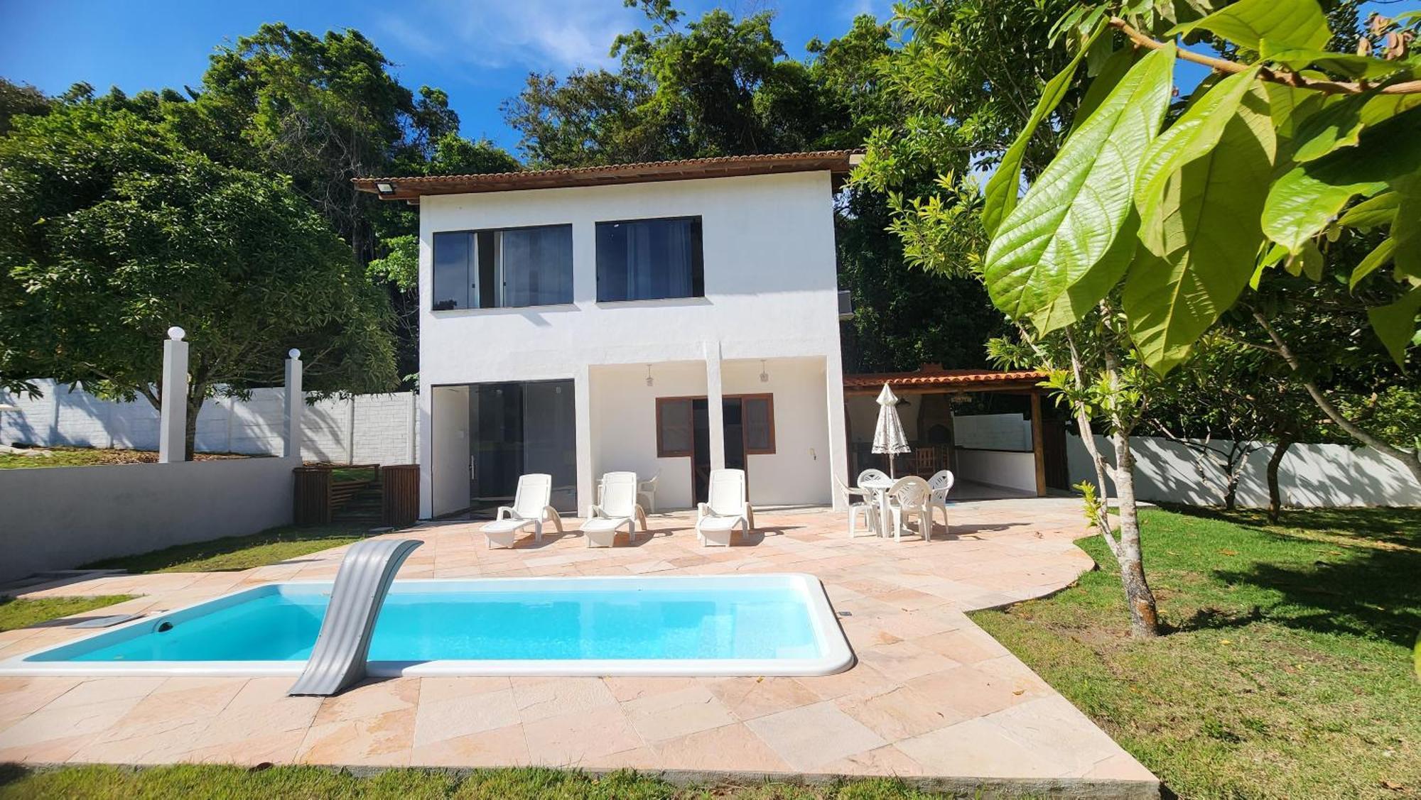 Casa Em Arraial D'ajuda-3 Quartos Com Piscina Privativa Casa de férias Porto Seguro