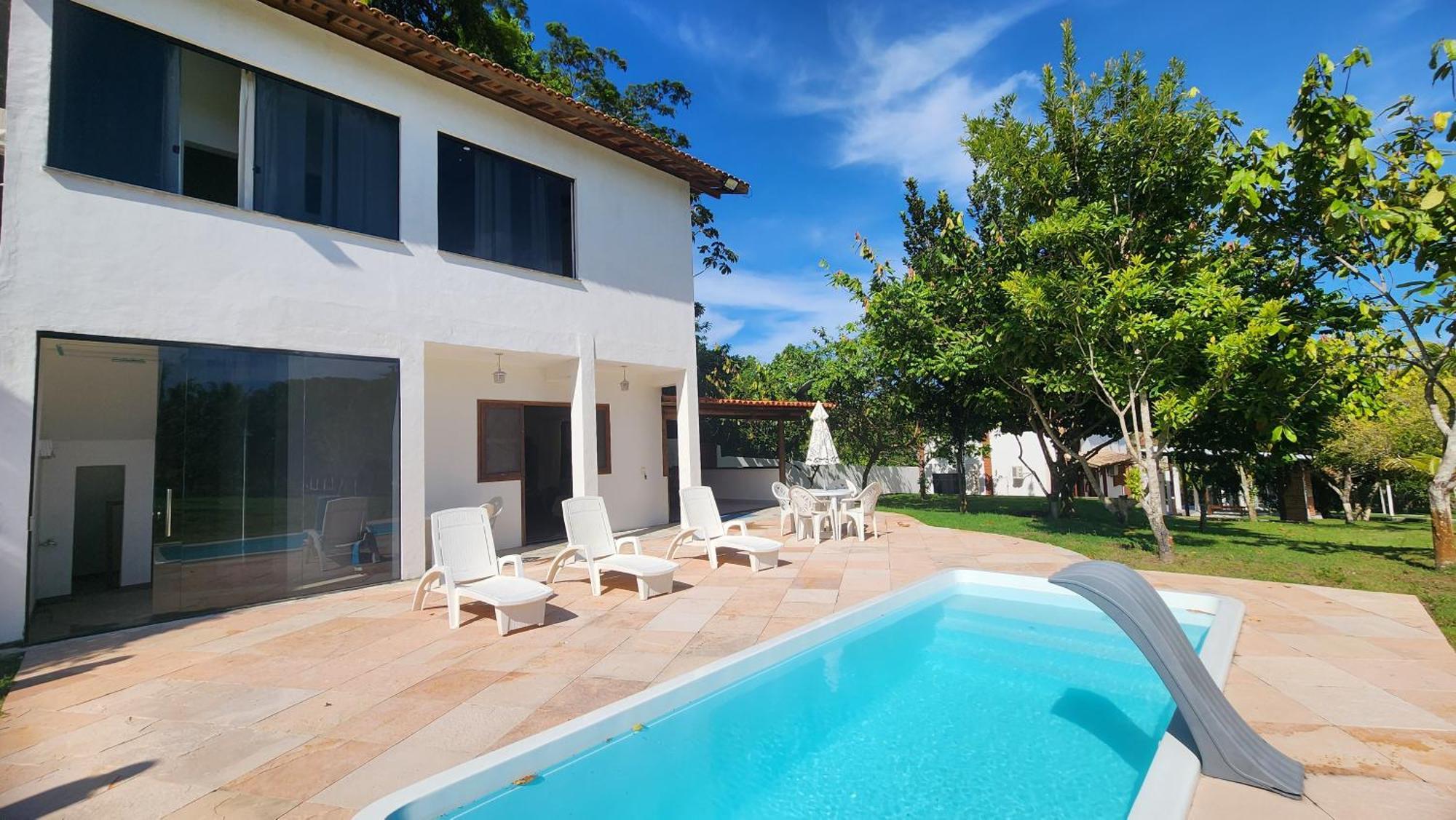 Casa Em Arraial D'ajuda-3 Quartos Com Piscina Privativa *